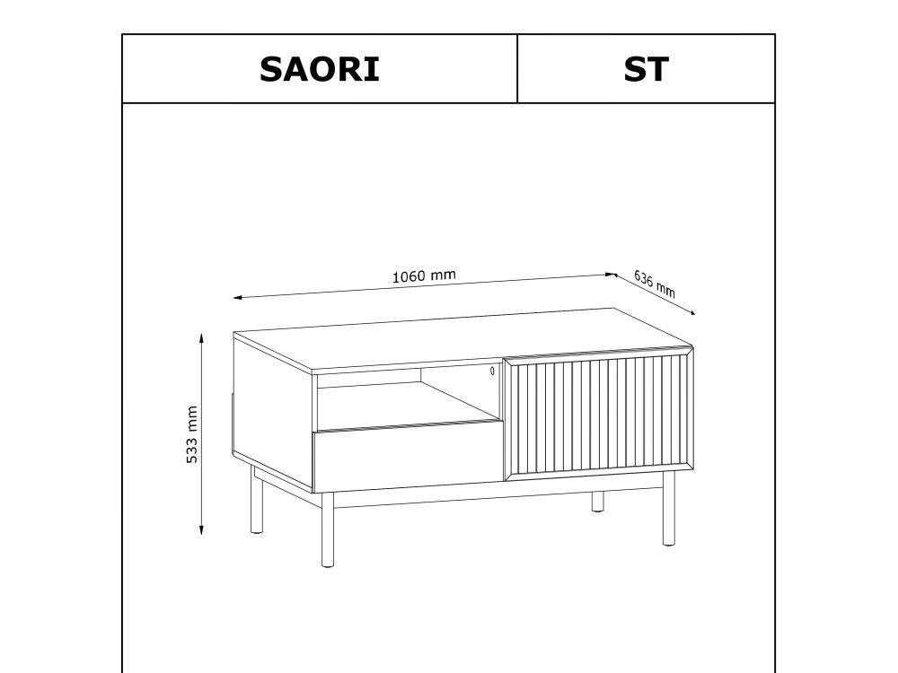 Stolik Saori ST