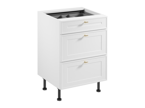 Szafka kuchenna dolna Sorento D60S3 AX z wkładem na sztućce