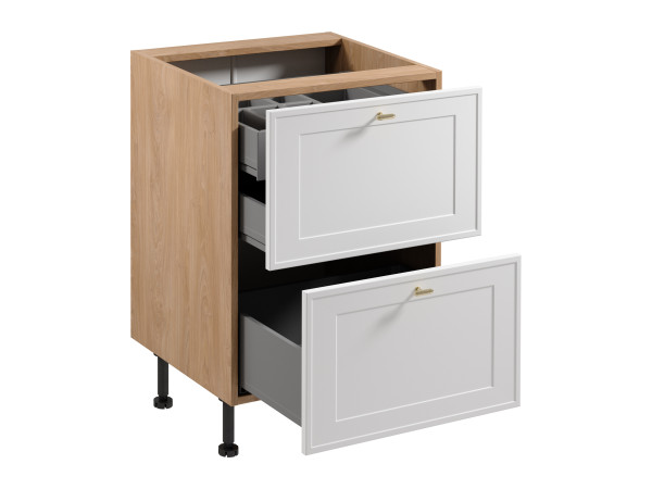 Szafka kuchenna dolna Sorento D60S2+1 AX + wkład na sztućce