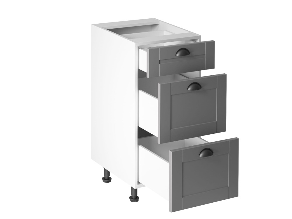 Szafka kuchenna dolna Linea Grey D40S3