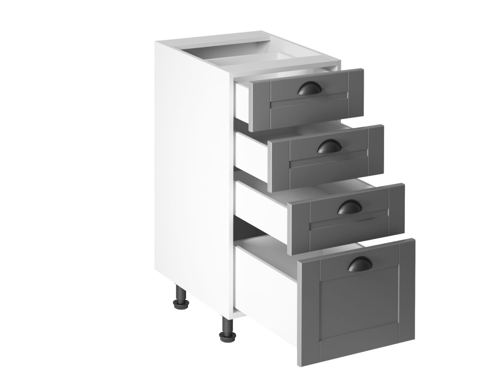 Szafka kuchenna dolna Linea Grey D40S4