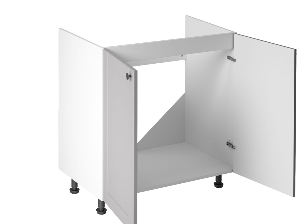 Szafka kuchenna dolna Linea Grey D80Z pod zlew