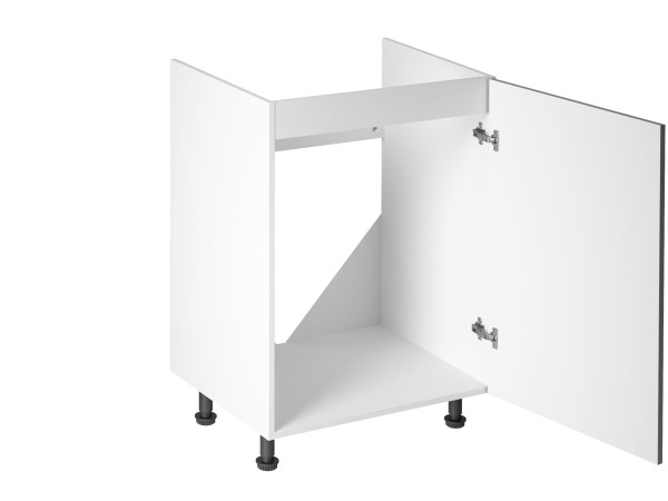 Szafka kuchenna dolna Linea White D60Z P/L pod zlew