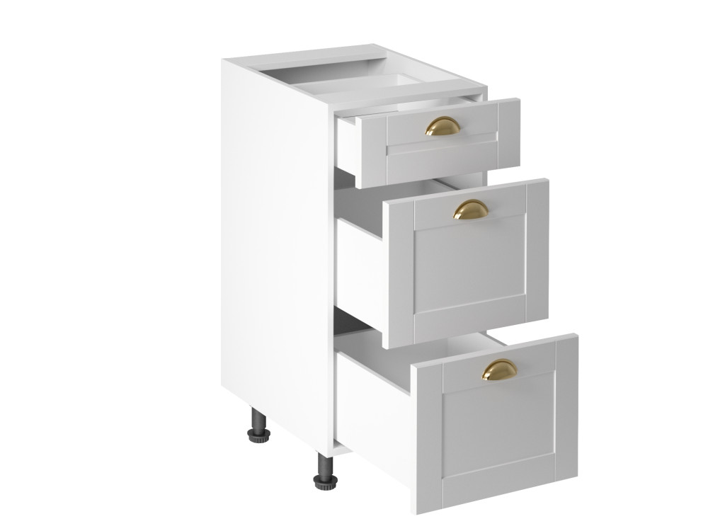 Szafka kuchenna dolna Linea White D40S3