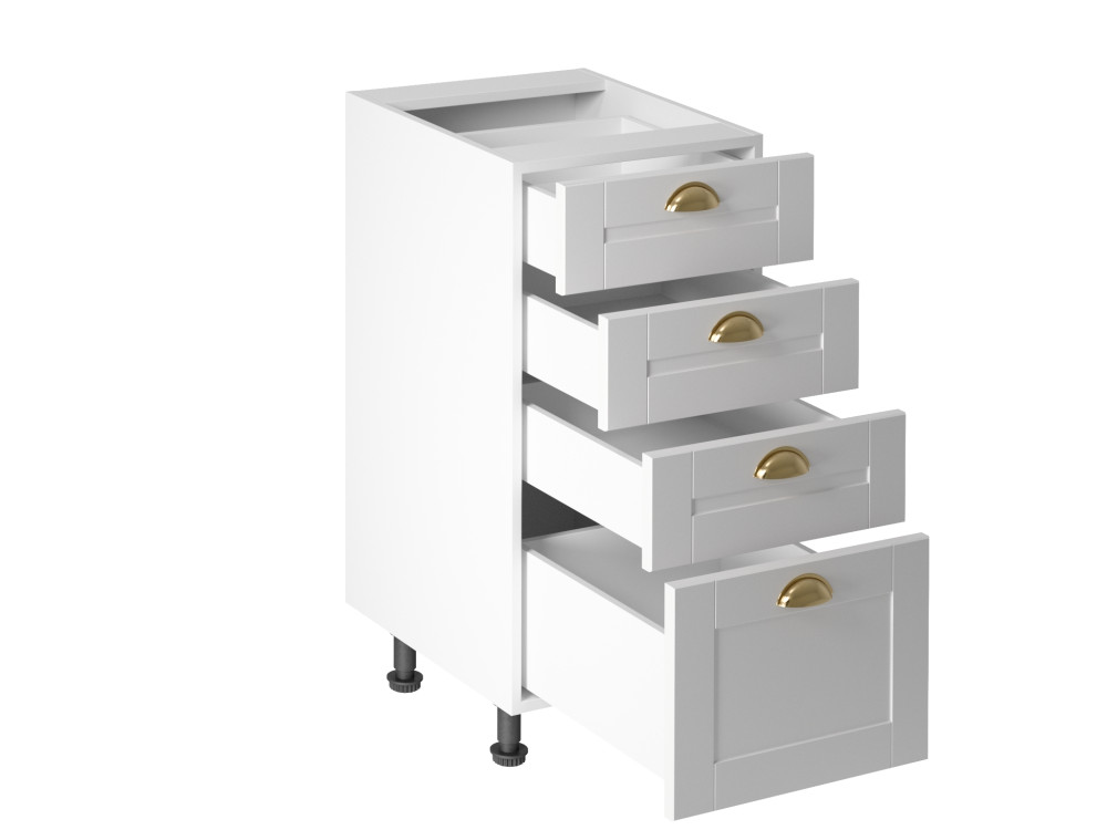 Szafka kuchenna dolna Linea White D40S4