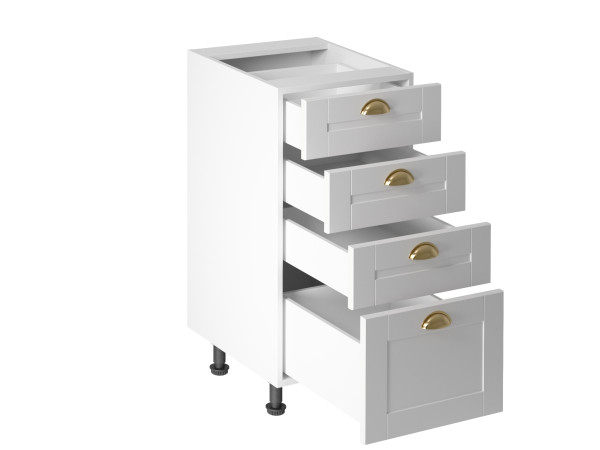 Szafka kuchenna dolna Linea White D40S4
