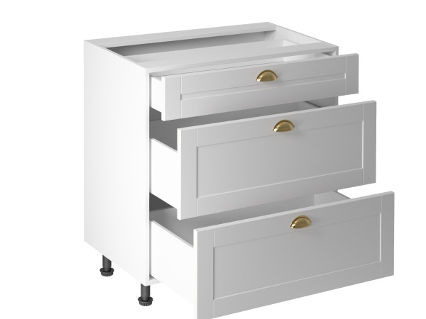Szafka kuchenna dolna Linea White D80S3