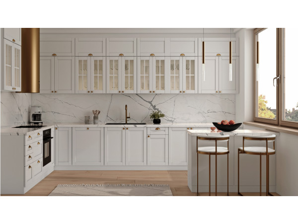 Szafka kuchenna górna Linea White G80K