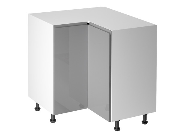 Szafka kuchenna dolna Aspen Szary Połysk D90N