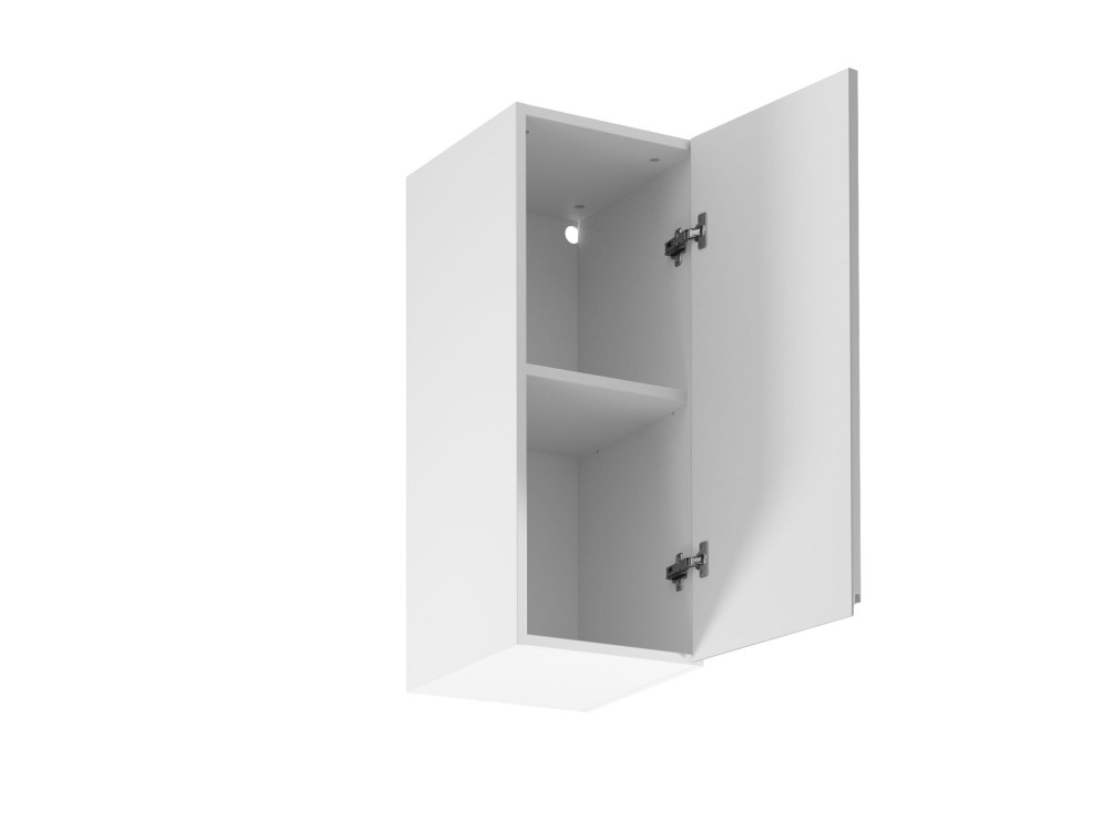 Szafka kuchenna górna Aspen Szary Połysk G30-Prawa