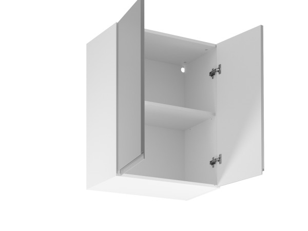 Szafka kuchenna górna Aspen Szary Połysk G60