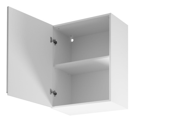 Szafka kuchenna górna Aspen Szary Połysk G60-Lewa