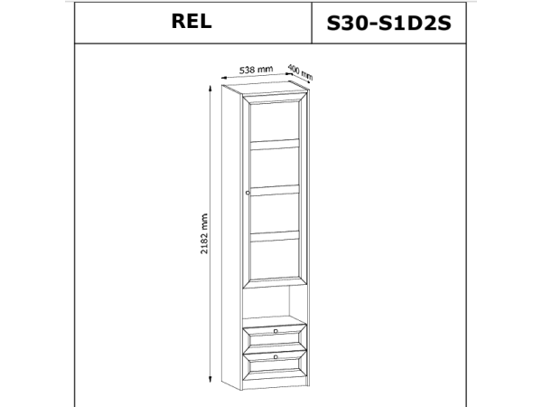 Szafa Rel S1D2S
