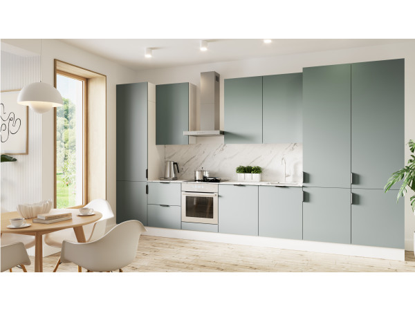 Przykładowe zestawienie kuchni SORENTO Fronty Green