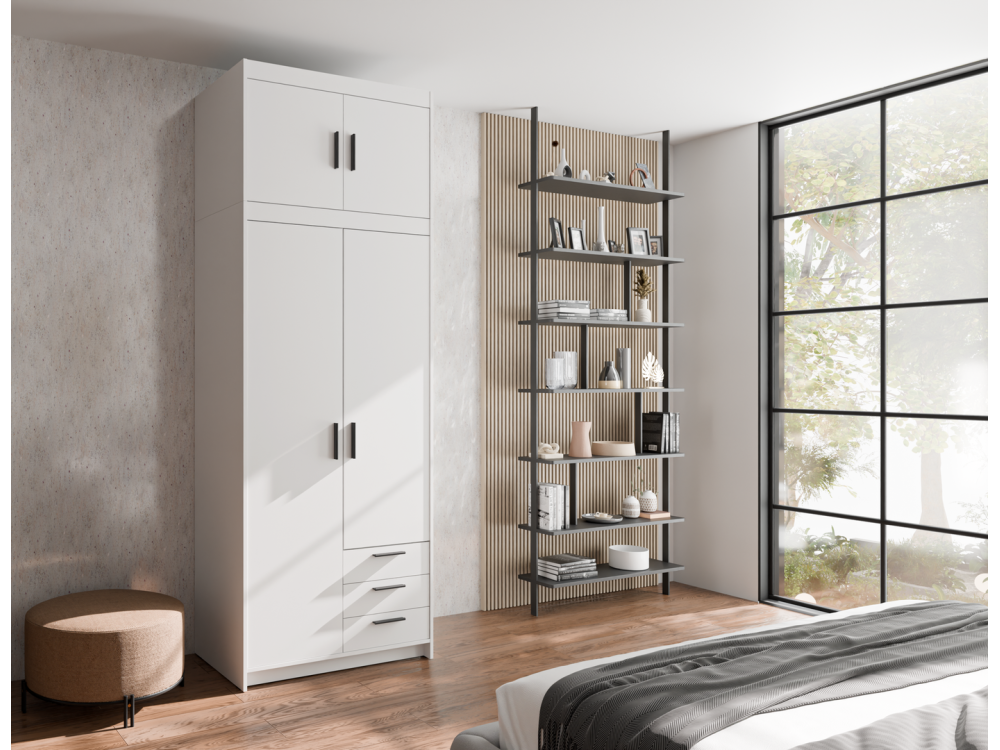 SZAFA ELENA 2 fronty + nadstawka + 3 szuflady....