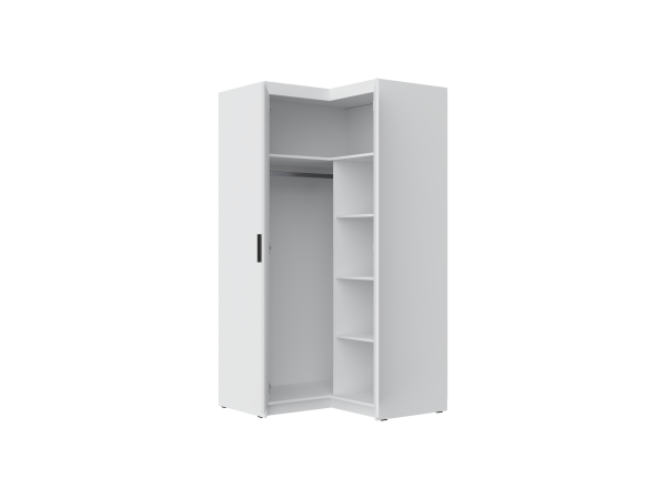 SZAFA ELENA 2D Narożna. Biała