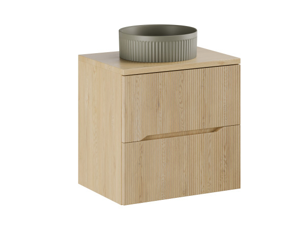 Zestaw meblowy 60cm z blatem i umywalką nablatową beyond