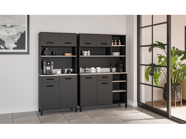 Zestaw Bufet Kredens Kuchenny Linda 80+120