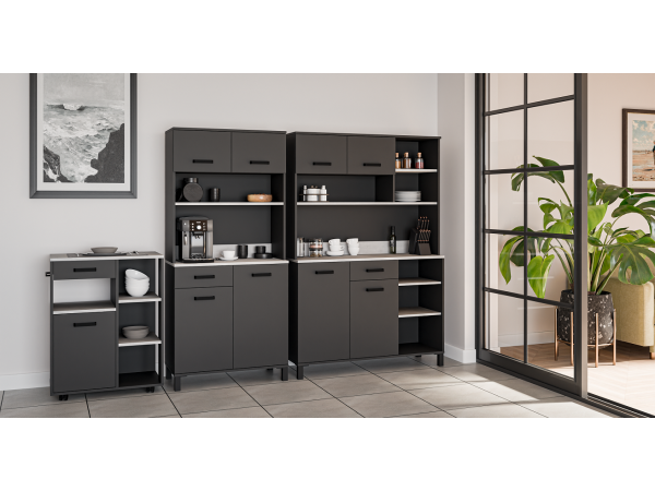 Zestaw Bufet Kredens Kuchenny Linda 80+80+120