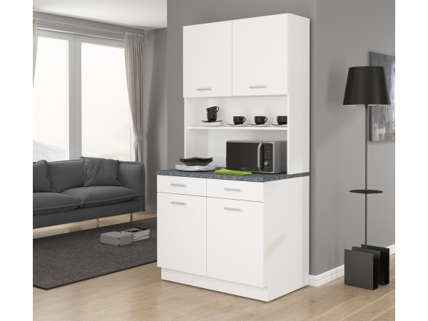 KREDENS MARIA kolor Biały Z BLATEM