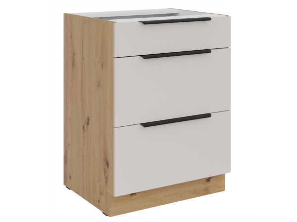 Szafka dolna 3 szuflady 60 D 3S BB - Kuchnia SOLEA KOLOR...