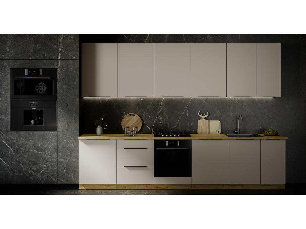 Szafka dolna 3 szuflady 80 D 3S BB - Kuchnia...