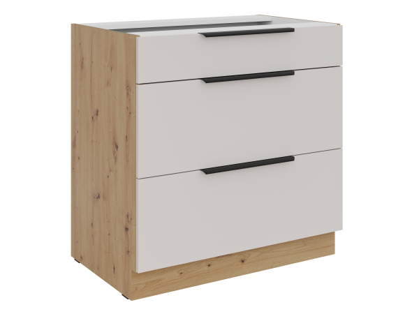 Szafka dolna 3 szuflady 80 D 3S BB - Kuchnia SOLEA KOLOR...