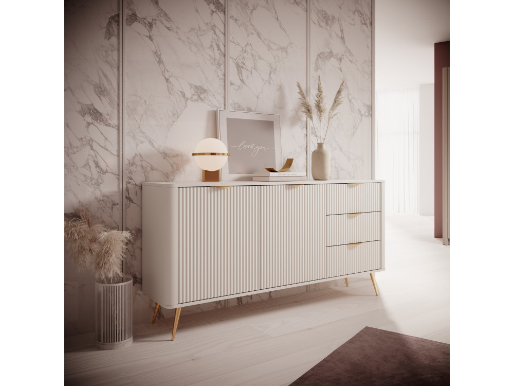 KOMODA 163 2D3S Lante Beżowy. Stwórz własny...