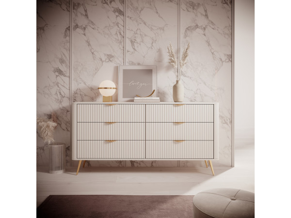 KOMODA 163 6S Lante Beżowy. Stwórz własny zestaw.