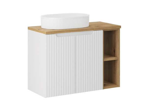 Zestaw meblowy 80cm z blatem i umywalką nablatową beyond