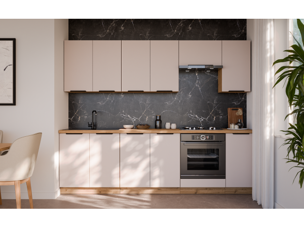 Przykładowe zestawienie kuchni SOLEA kolor Kaszmir