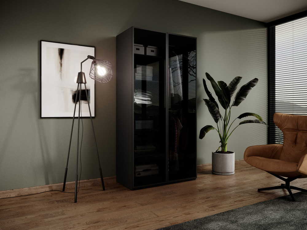 Szafa modułowa SANDBOX 100cm kolor Frontu Szkło...