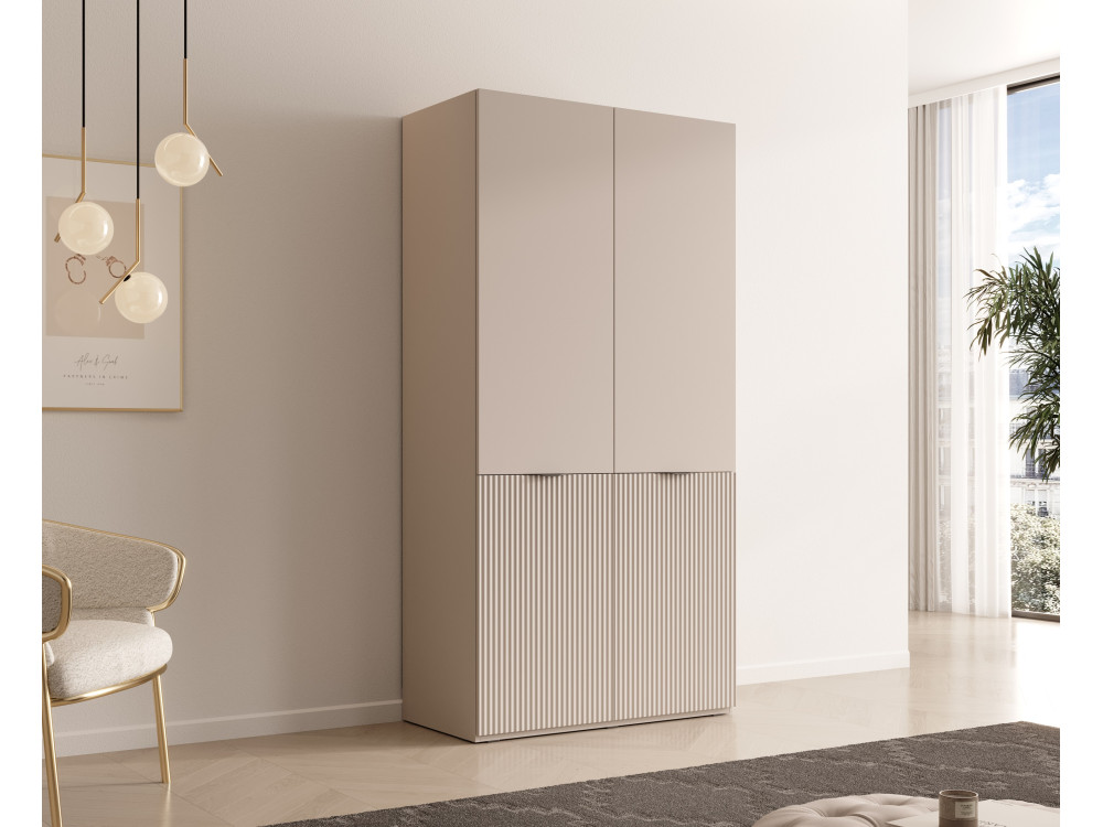 Szafa modułowa SANDBOX 100cm kolor Frontu Kaszmir.