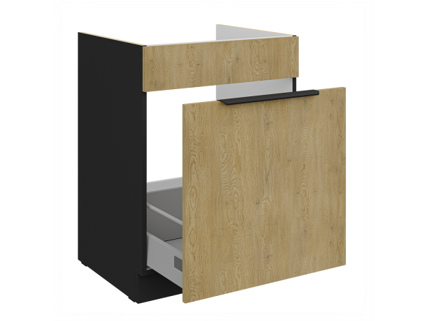 Szafka dolna pod zlew z wysuwaną szufladą 60 ZL 1S BB -...