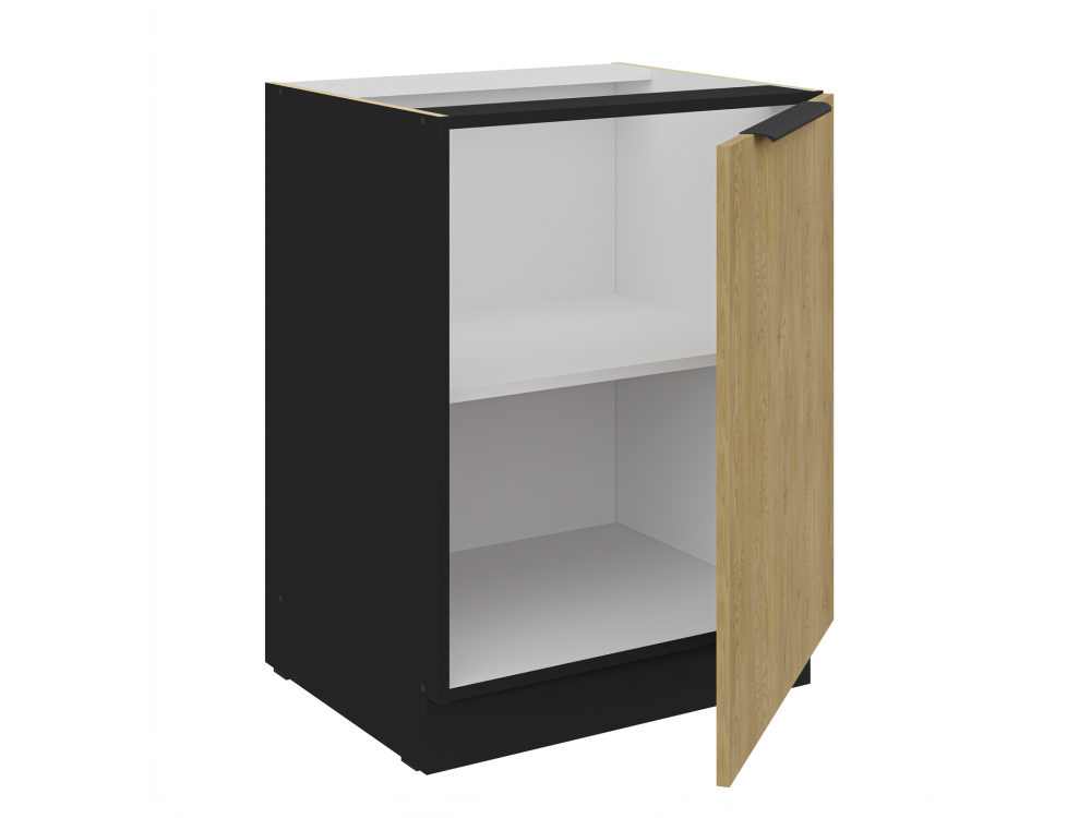 Szafka dolna 60 D 1F BB - Kuchnia Dąb CREMONA