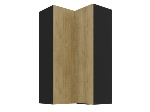 Szafka górna narożna 60x60 GN-108 2F (90°) - Kuchnia Dąb...