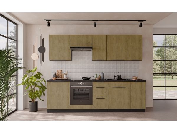 Szafka dolna narożnikowa 90x90 DN 1F BB - Kuchnia Dąb CREMONA