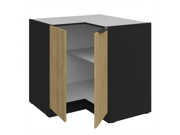 Szafka dolna narożnikowa 90x90 DN 1F BB - Kuchnia Dąb CREMONA