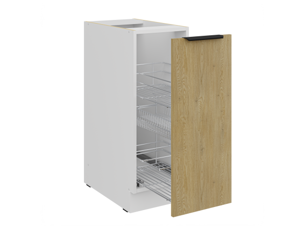 Szafka dolna 30 D CARGO BB - Kuchnia Dąb CREMONA / Biały