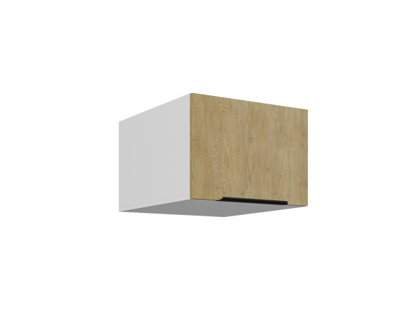 Szafka górna uchylna głęboka 50 NAGU-36 1F - Kuchnia Dąb CREMONA / Biały