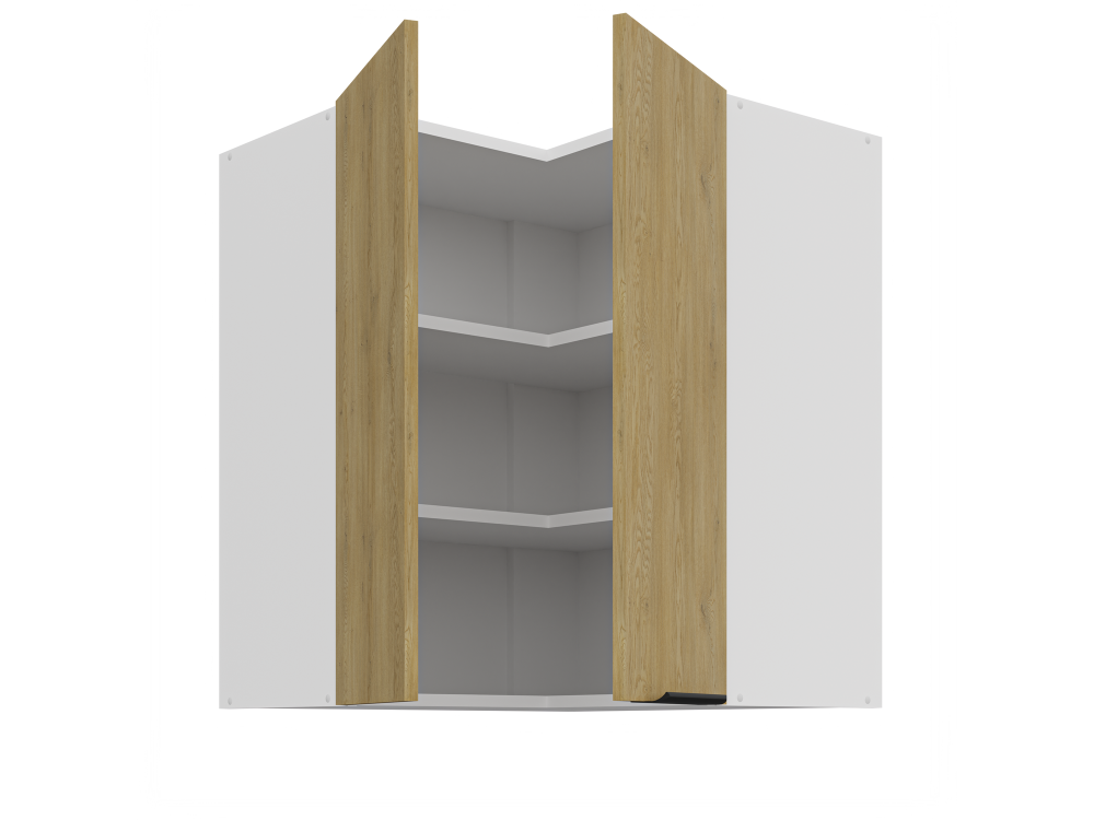 Szafka górna narożnikowa 60x60 GN-72 2F (90°) -...