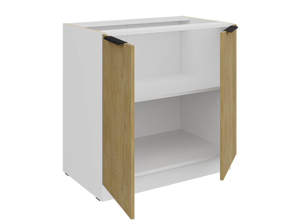 Szafka dolna 80 D 2F BB - Kuchnia Dąb CREMONA /...