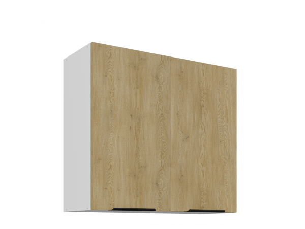 Szafka górna 80 G-72 2F - Kuchnia Dąb CREMONA / Biały