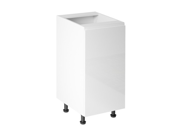 Szafka kuchenna dolna Aspen Biały Połysk D40-Prawa