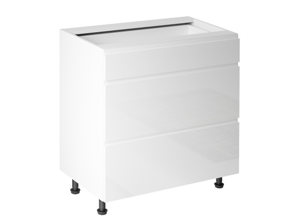 Szafka kuchenna dolna Aspen Biały Połysk D80S3