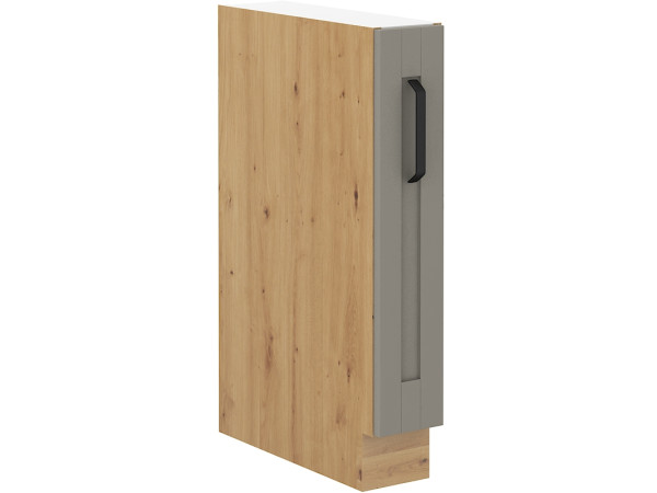 Szafka dolna 15 D CARGO BB - KUCHNIA LUNA JASNY SZARY - ARTISAN