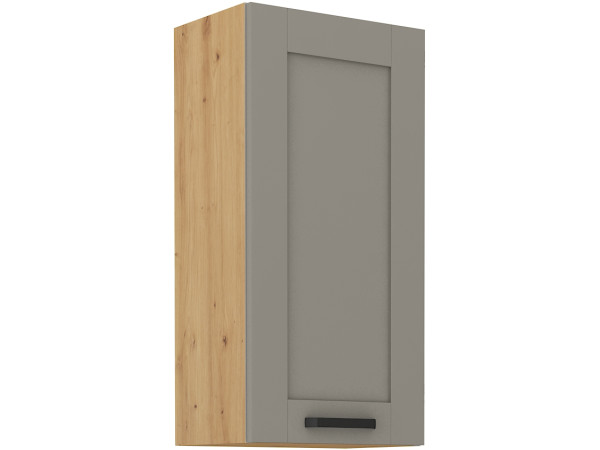 Szafka górna 45 G-90 1F - KUCHNIA LUNA JASNY SZARY - ARTISAN