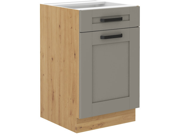 Szafka dolna 1 szuflada + 1 drzwiczki 50 D 1F 1S BB  -...