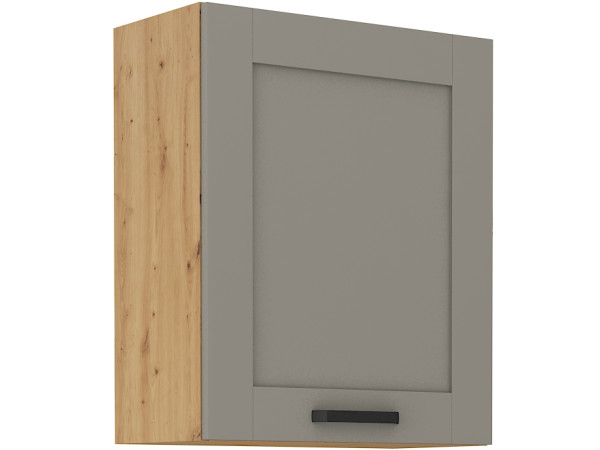 Szafka górna 60 G-72 1F - KUCHNIA LUNA JASNY SZARY - ARTISAN