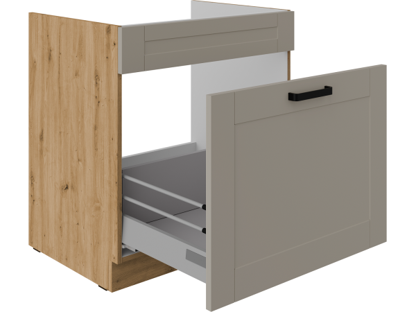 Szafka dolna pod zlew z wysuwaną szufladą 80 ZL 1S BB -...